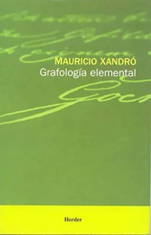 GRAFOLOGÍA ELEMENTAL