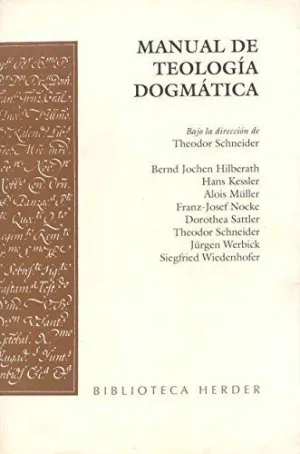 MANUAL DE TEOLOGÍA DOGMÁTICA