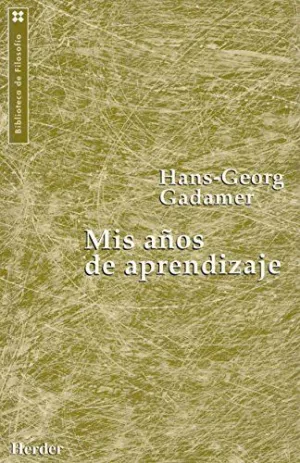 MIS AÑOS DE APRENDIZAJE