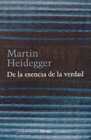 DE LA ESENCIA DE LA VERDAD