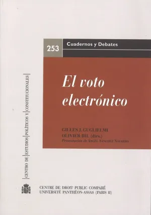 EL VOTO ELECTRÓNICO