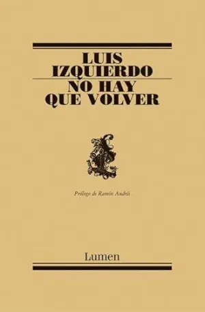 NO HAY QUE VOLVER