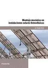 MONTAJES MECANICOS EN INSTALACIONES SOLARES FOTOVOLTAICAS
