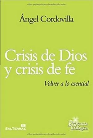 CRISIS DE DIOS Y CRISIS DE FE