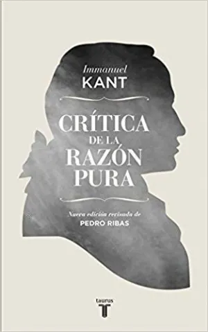 CRÍTICA DE LA RAZÓN PURA