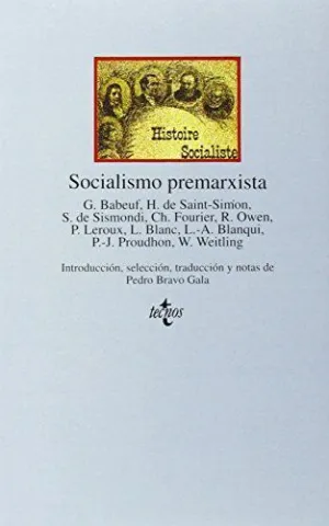 SOCIALISMO PREMARXISTA