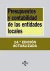 PRESUPUESTOS Y CONTABILIDAD DE LAS ENTIDADES LOCALES