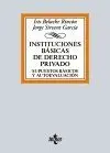 INSTITUCIONES BÁSICAS DE DERECHO PRIVADO: SUPUESTOS PRÁCTICOS Y AUTOEVALUACIÓN
