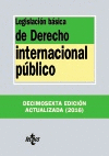 LEGISLACIÓN BÁSICA DE DERECHO INTERNACIONAL PÚBLICO