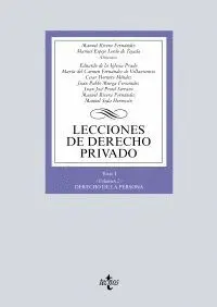 LECCIONES DE DERECHO PRIVADO: DERECHO DE LA PERSONA LECCIONES DE DERECHO PRIVADO: DERECHO DE LA PERSONA