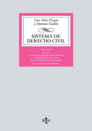 SISTEMA DE DERECHO CIVIL. (VOLUMEN II, TOMO 2): <BR>