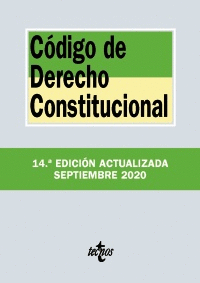 CÓDIGO DE DERECHO CONSTITUCIONAL. EDICION ACTUALIZADA. SEPTIEMBRE 2020
