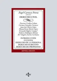 DERECHO CIVIL: INTRODUCCIÓN. FUENTES. DERECHO DE LA PERSONA. DERECHO SUBJETIVO. DERECHO DE PROPIEDAD
