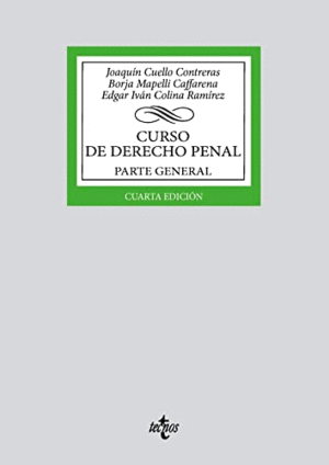 CURSO DE DERECHO PENAL. PARTE GENERAL