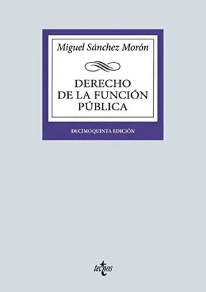 DERECHO DE LA FUNCIÓN PÚBLICA
