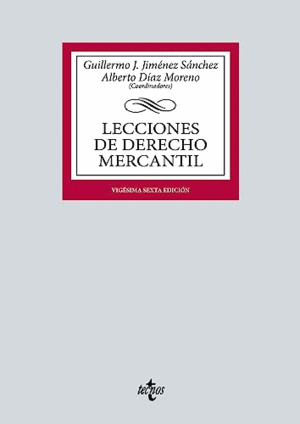 LECCIONES DE DERECHO MERCANTIL.