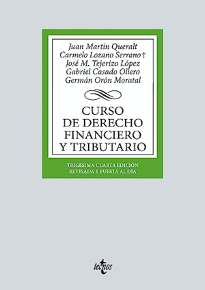 CURSO DE DERECHO FINANCIERO Y TRIBUTARIO.