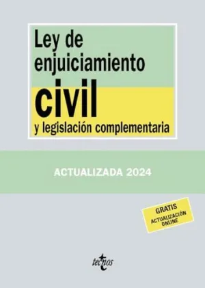 LEY DE ENJUICIAMIENTO CIVIL Y LEGISLACIÓN COMPLEMENTARIA