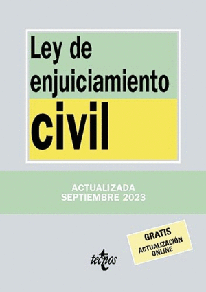 LEY DE ENJUICIAMIENTO CIVIL.