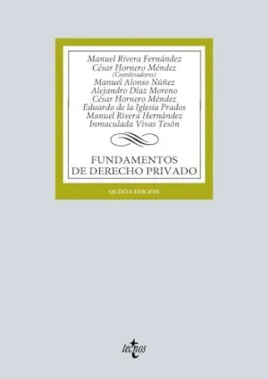 FUNDAMENTOS DE DERECHO PRIVADO