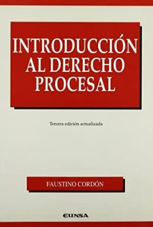 INTRODUCCIÓN AL DERECHO PROCESAL