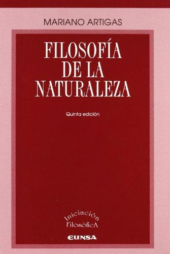 FILOSOFÍA DE LA NATURALEZA