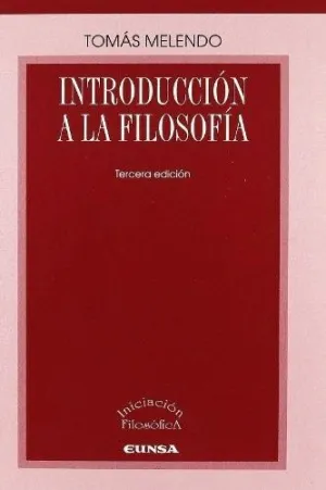 INTRODUCCIÓN A LA FILOSOFÍA