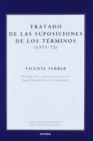 TRATADO DE LAS SUPOSICIONES DE LOS TÉRMINOS (1371/72)