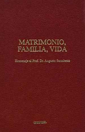 MATRIMONIO, FAMILIA, VIDA