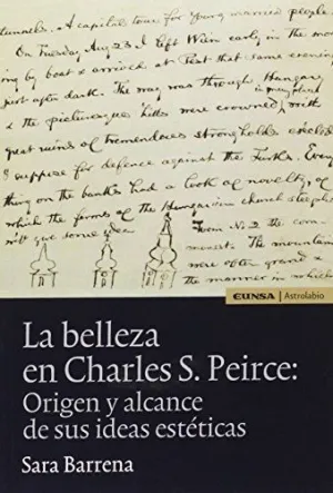 LA BELLEZA EN CHARLES S. PEIRCE