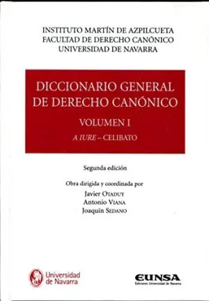 DICCIONARIO GENERAL DE DERECHO CANÓNICO (VOL. I-VII)