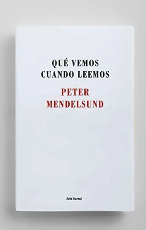 QUE VEMOS CUANDO LEEMOS