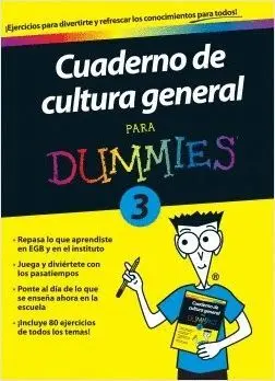 CUADERNO DE CULTURA GENERAL PARA DUMMIES 3