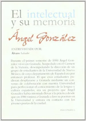 ÁNGEL GONZÁLEZ ÁNGEL GONZÁLEZ