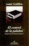 EL CONTROL DE  LA PALABRA