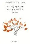 PSICOLOGÍA PARA UN MUNDO SOSTENIBLE: VOLUMEN II PSICOLOGÍA PARA UN MUNDO SOSTENIBLE: VOLUMEN II