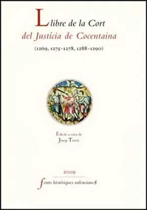 LLIBRE DE LA CORT JUSTICIA DE COCENTAINA V I
