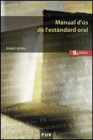 MANUAL D`US DE L`ESTANDAR ORAL 9ª EDICION