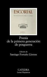 POESÍA DE LA PRIMERA GENERACIÓN DE POSGUERRA