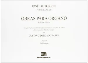 OBRAS PARA ORGANO DE JOSE DE TORRES VOL I