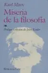 LA MISERIA DE LA FILOSOFIA LA MISERIA DE LA FILOSOFIA