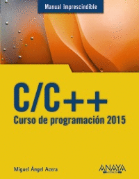 C/C++: CURSO DE PROGRAMACIÓN 2015