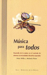 MUSICA PARA TODOS: DESARROLLO DE LA MÚSICA EN EL CURRÍCULO DE ALUMNOS CON NECESIDADES EDUCATIVAS