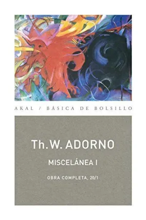 O.C. ADORNO 20 MISCELANEA I