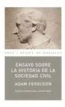 ENSAYO SOBRE LA HISTORIA DE LA SOCIEDAD CIVIL