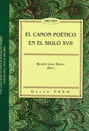 EL CANON POÉTICO EN EL SIGLO XVII