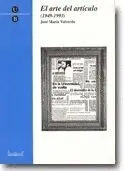 ARTE DEL ARTÍCULO (1949-1993), EL