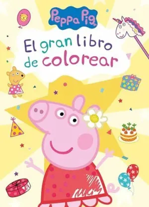 EL GRAN LIBRO DE COLOREAR (PEPPA PIG. CUADERNO DE ACTIVIDADES)