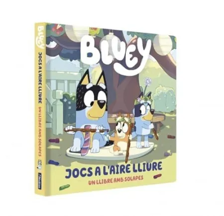 Joc a L'aire Lliure (Bluey. Llibre de Cartr? Amb Solapes)