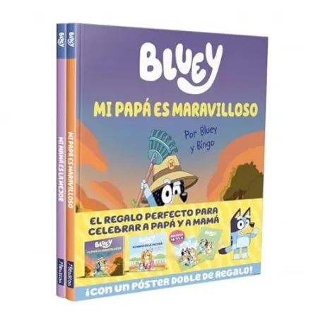 ?Pap? y Mam? Son Geniales! Pack con Dos Libros de Bluey para Celebrar con Pap? y Mam? (Bluey. Un Cuento)